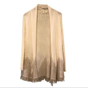 Anthropologie Moth Cream Sweater